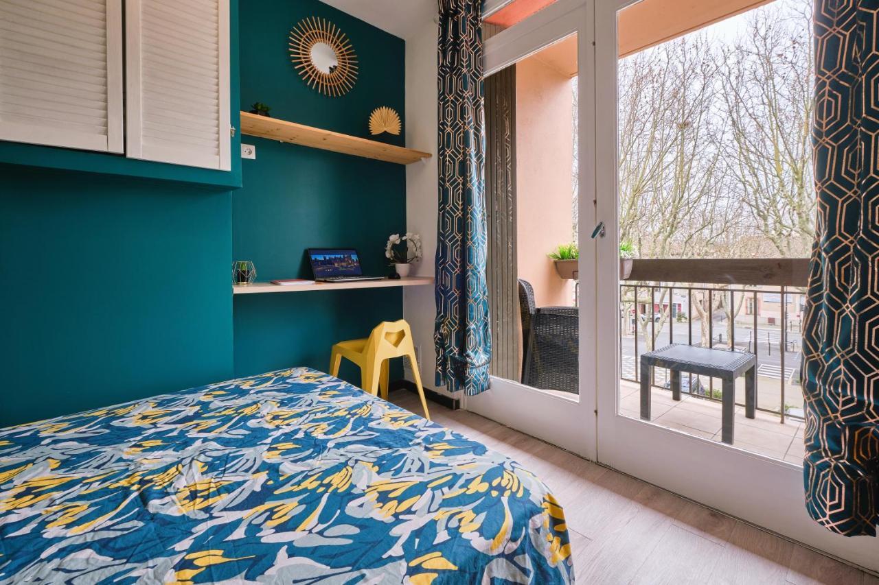 Tout Confort ! Climatisation, Centre-Ville, Parking, Terrasse, Wifi, Netflix Carcassonne Exterior foto