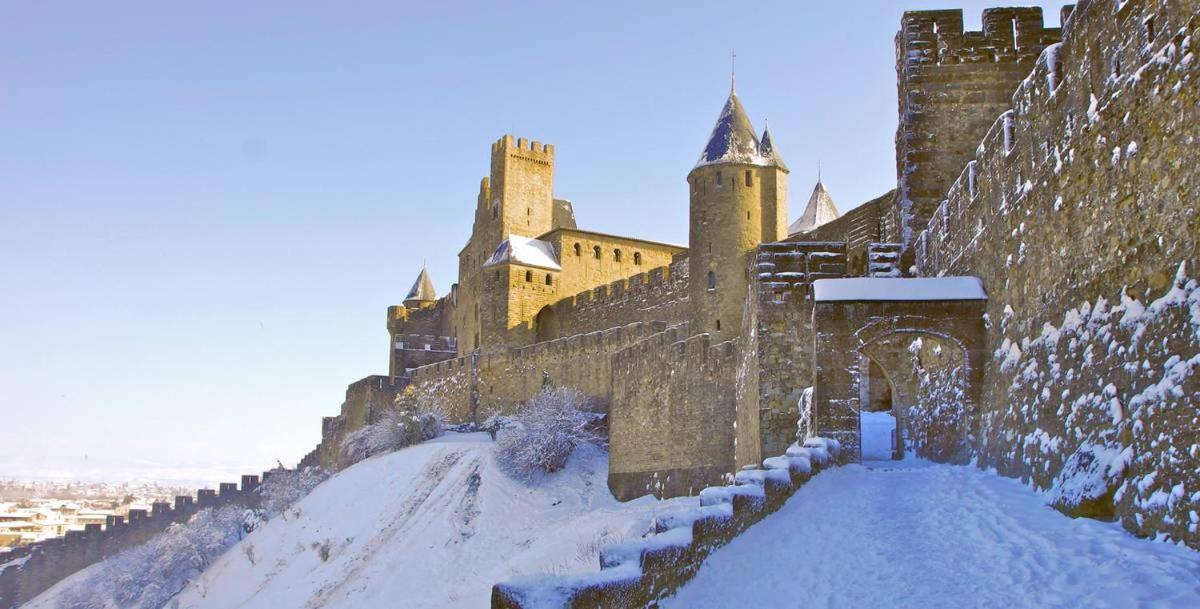 Tout Confort ! Climatisation, Centre-Ville, Parking, Terrasse, Wifi, Netflix Carcassonne Exterior foto