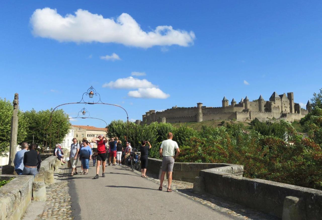 Tout Confort ! Climatisation, Centre-Ville, Parking, Terrasse, Wifi, Netflix Carcassonne Exterior foto