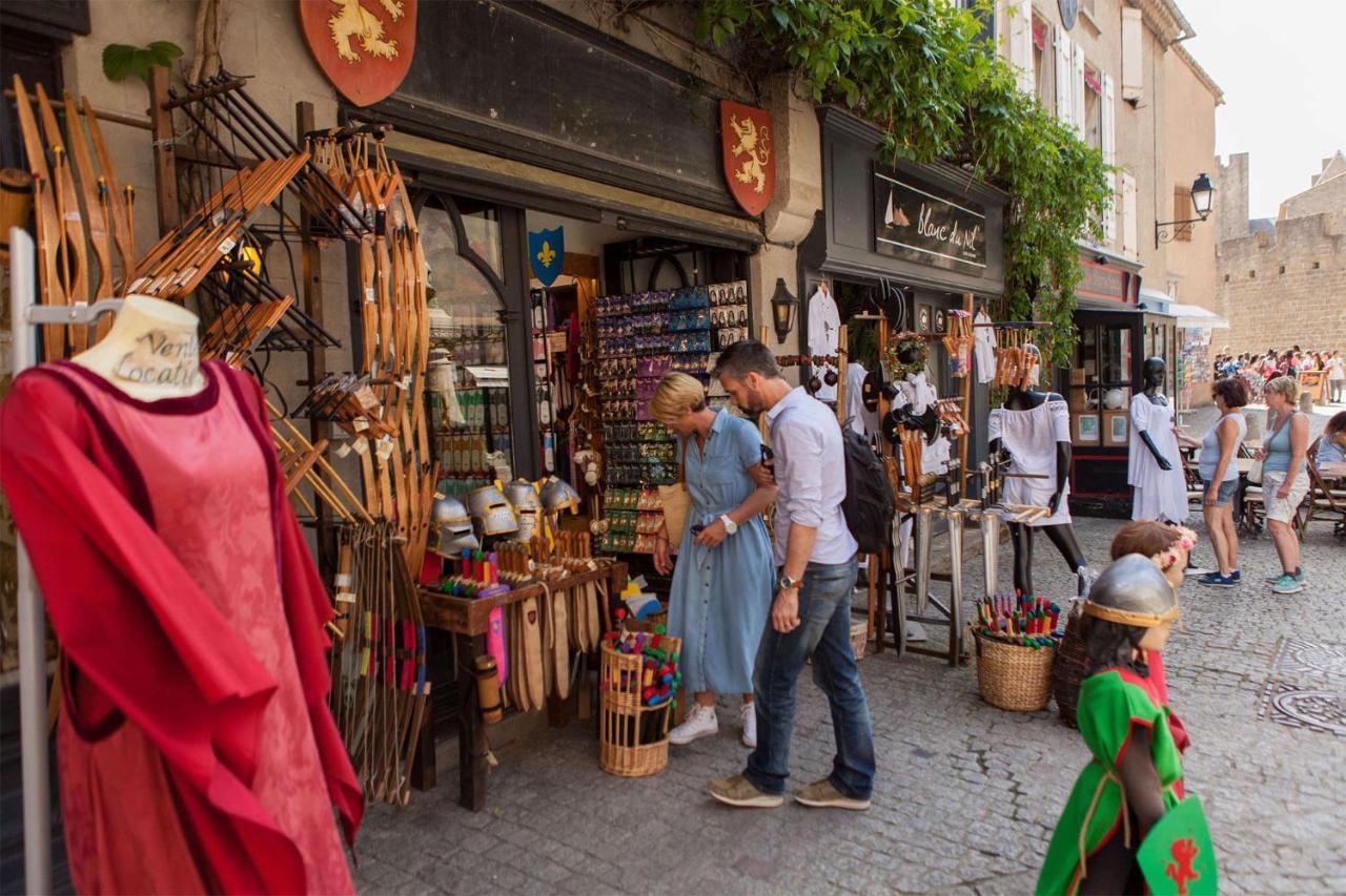 Tout Confort ! Climatisation, Centre-Ville, Parking, Terrasse, Wifi, Netflix Carcassonne Exterior foto